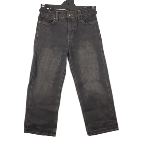 Cotton On Other - Cotton On Kids Denim Jeans Size 6-7 Black Elastic Waist Unisex